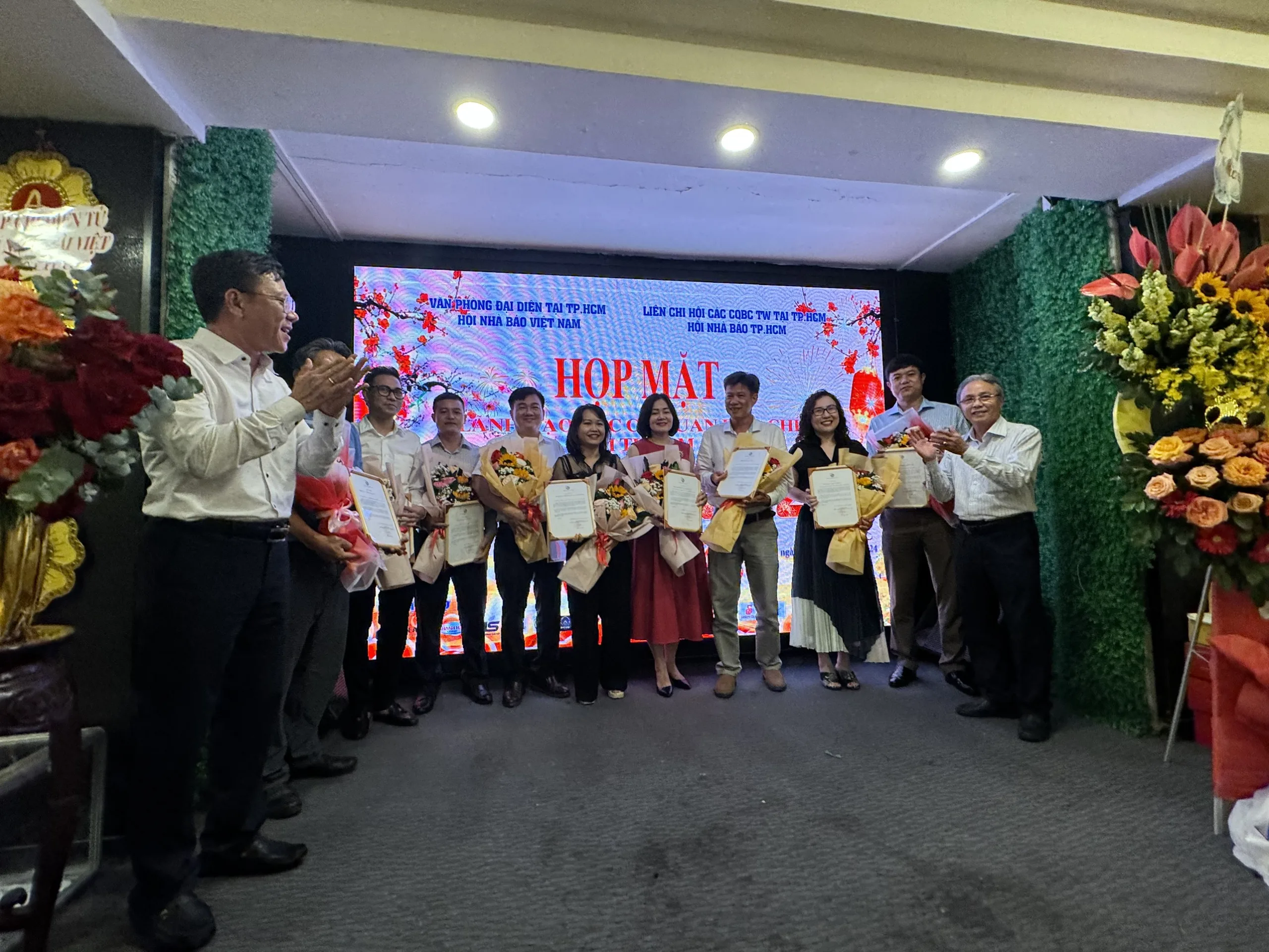 Nhiều hoạt động kết nối của Liên chi hội các cơ quan báo chí Trung ương tại TP HCM Hình ảnh 1