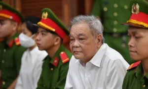 Phiên toà xét xử ông Thanh tại toà
